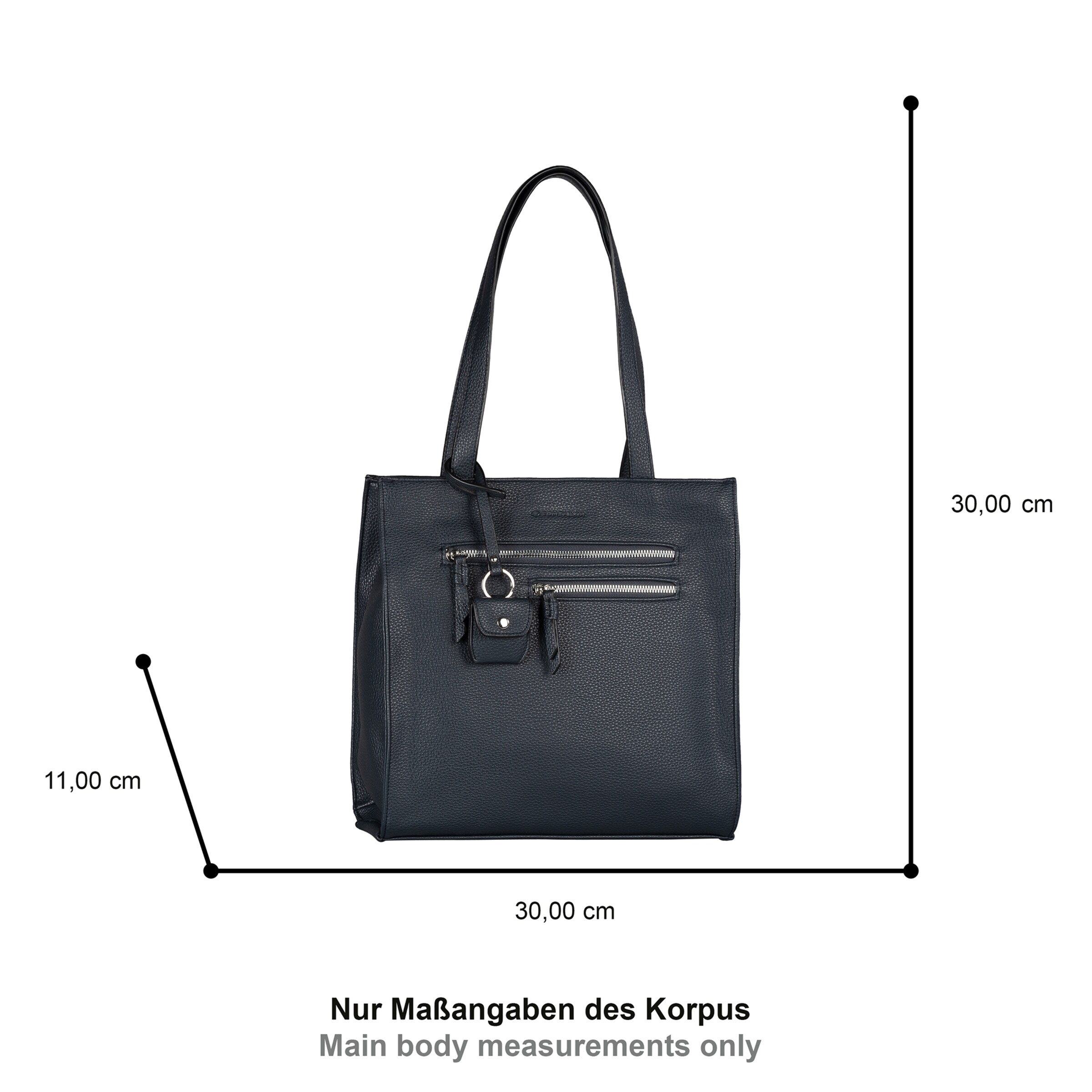 TOM TAILOR Shopper in Blau