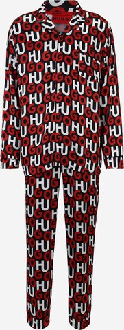 HUGO Pyjama lang in Gemengde kleuren: voorkant