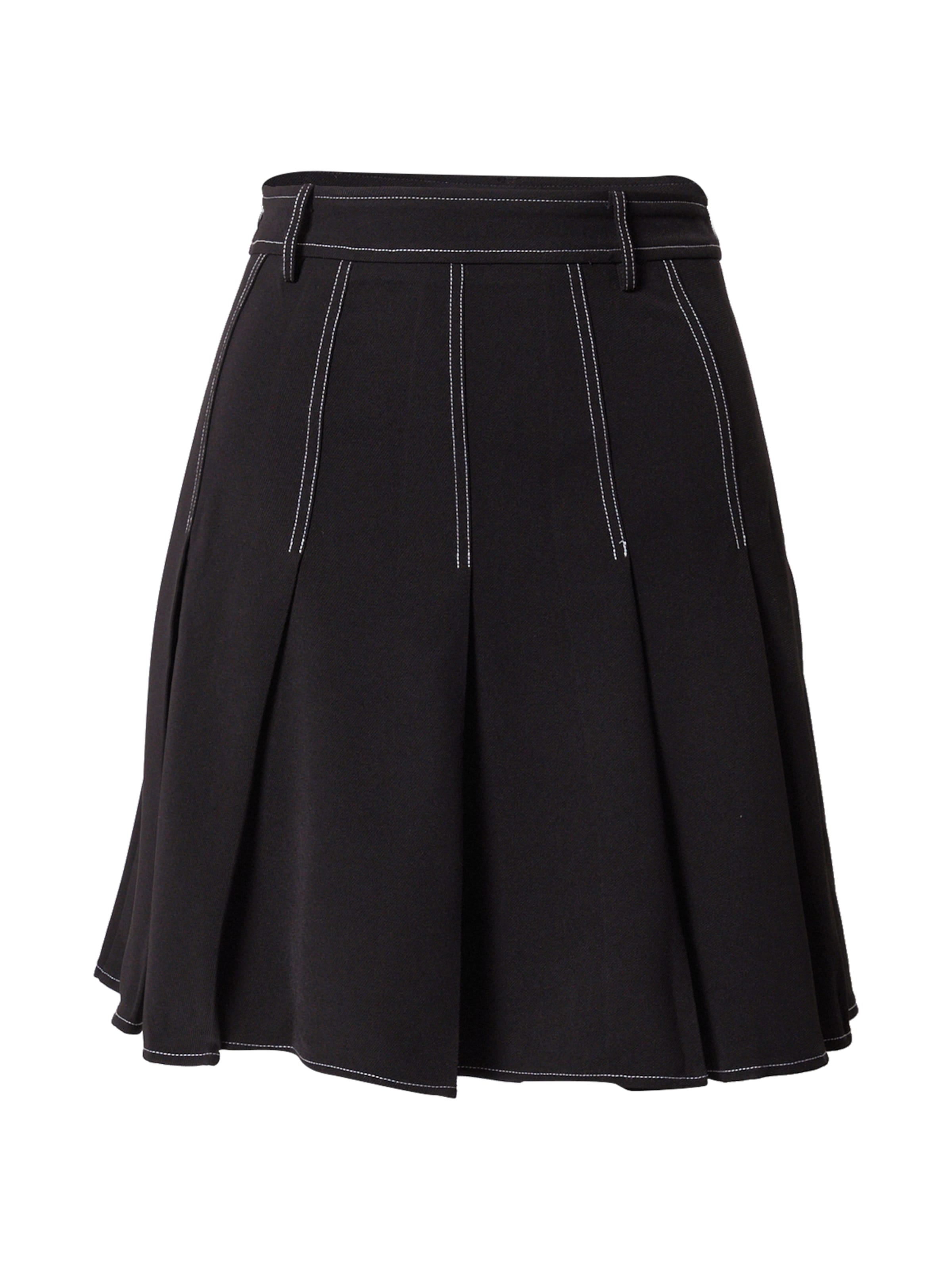 Warehouse Юбка в Черный: спереди