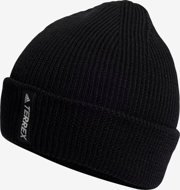 adidas Terrex Athletic Hat in Black: front