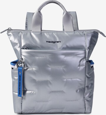 Hedgren Rucksack 'Cocoon' in Silber: predná strana