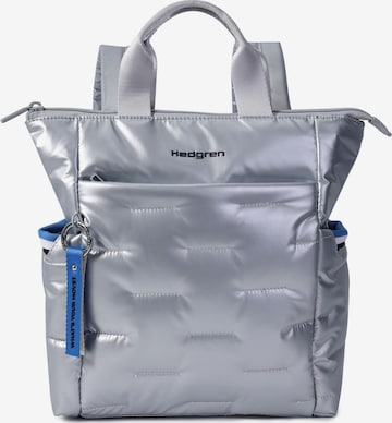 Hedgren Backpack 'Cocoon' in Silver: front