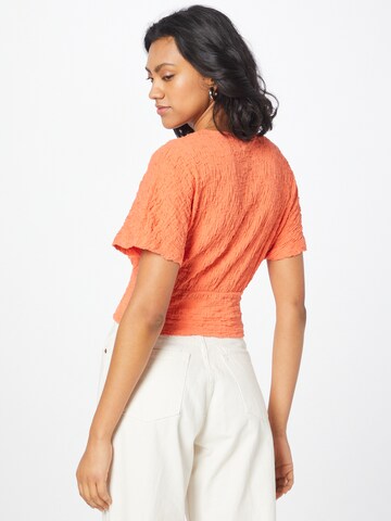 Camicia da donna 'Selma' di Gina Tricot in arancione