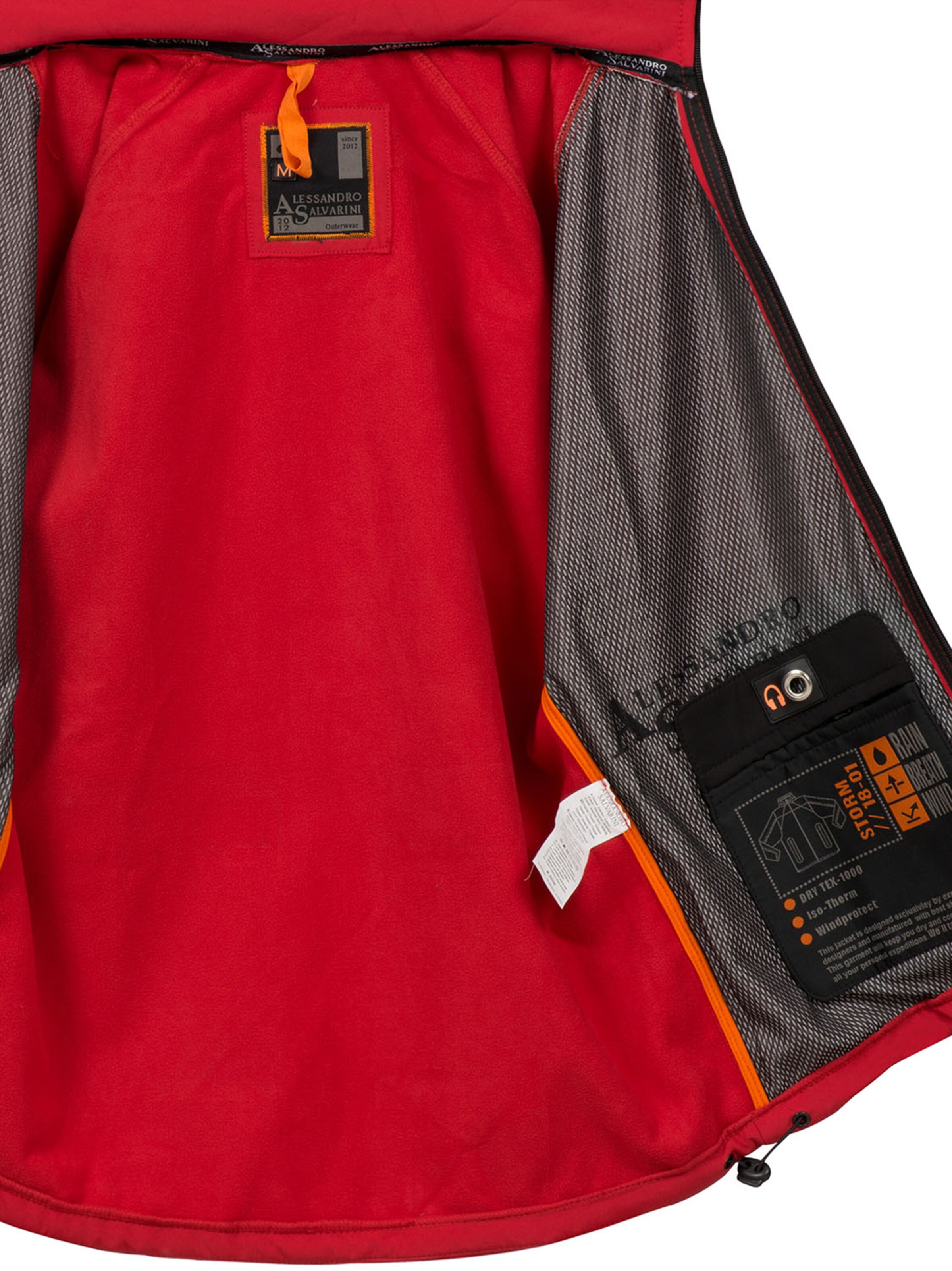 Alessandro Salvarini Performance Jacket in Red