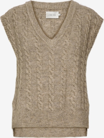 Pull-over 'Ynah' Cream en marron : devant