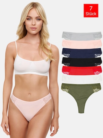 Tazzio - Tanga 'F913' en beige: frente