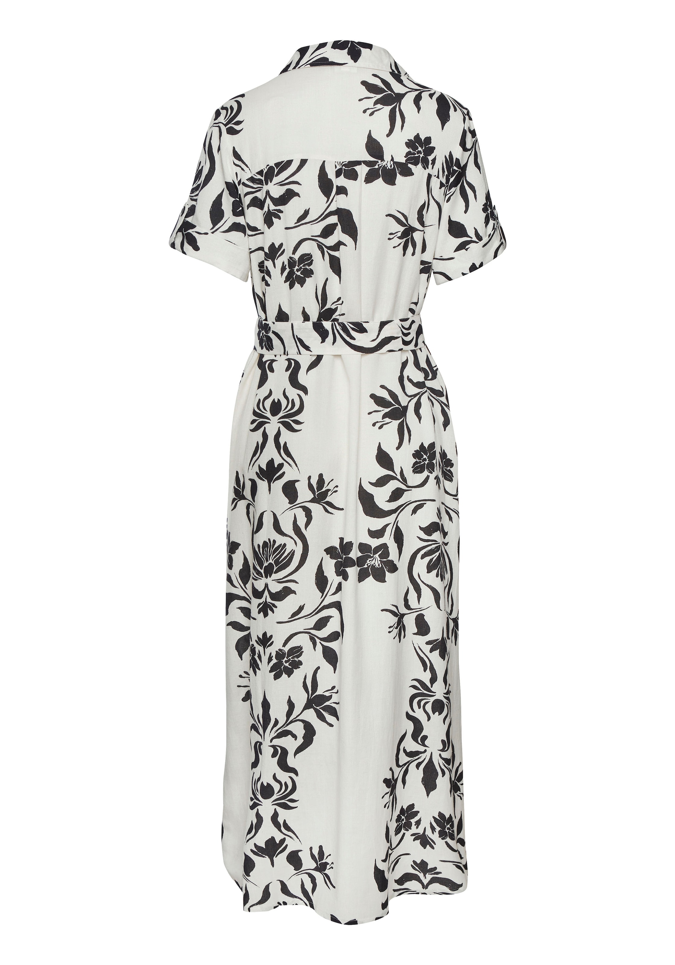 Rochie tip bluză de la LASCANA pe bej