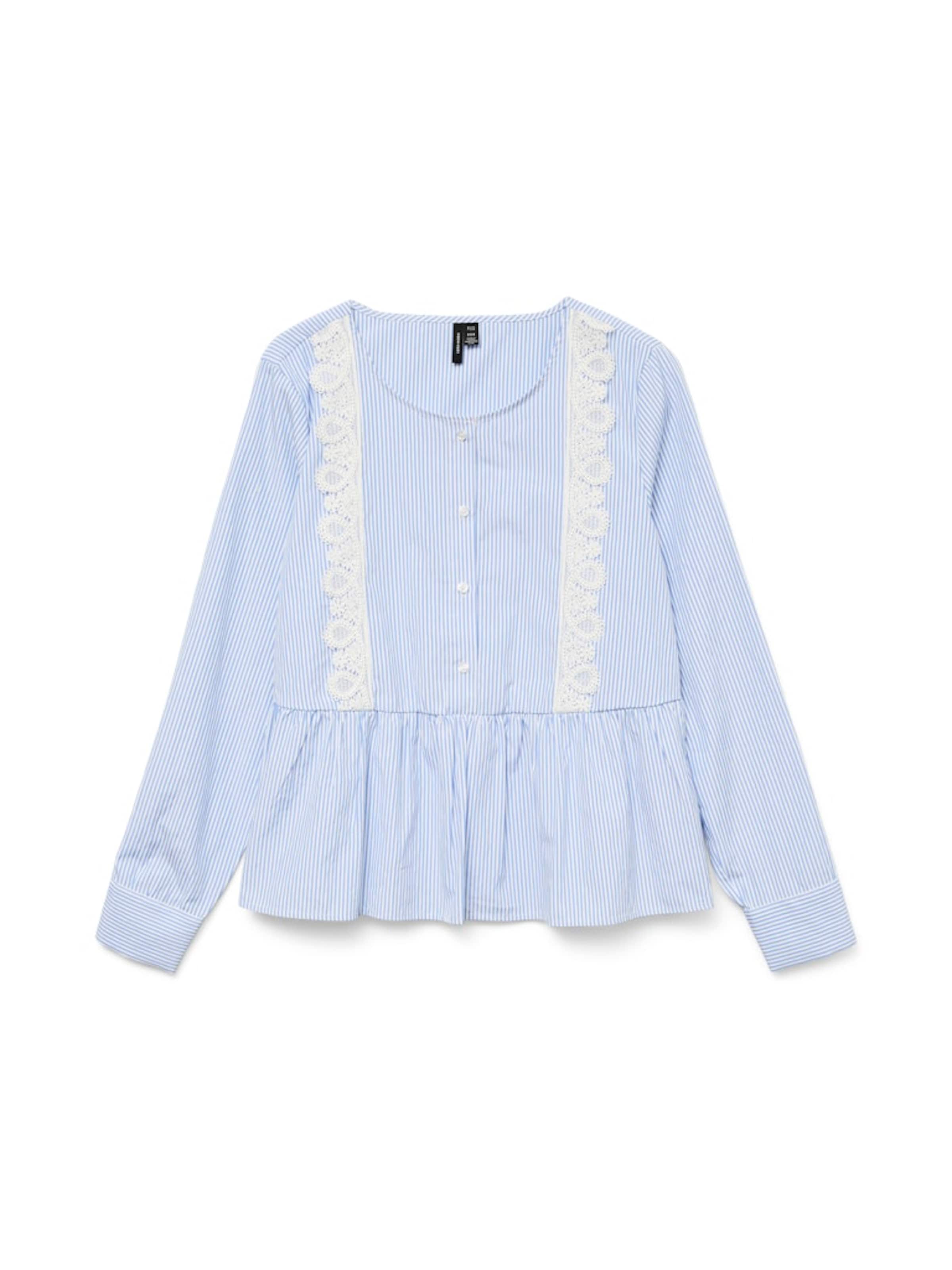 Camicia da donna 'VMNIYAN' di VERO MODA in blu: frontale
