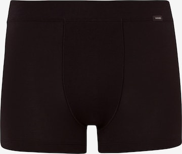 Hanro Boxershorts 'Natural Function' in Schwarz: Vorderseite