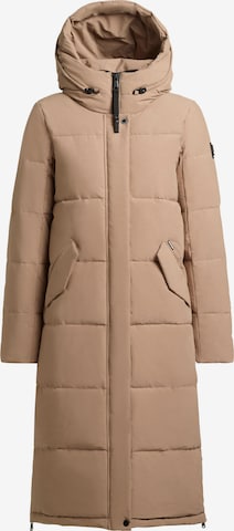 Manteau d’hiver 'Cami' khujo en marron : devant