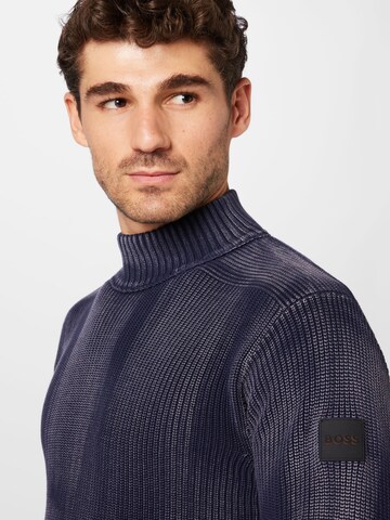 BOSS Sweater 'Katreat' in Blue