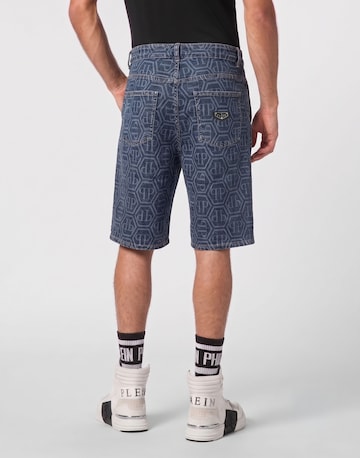 Philipp Plein Regular Jeans in Blauw