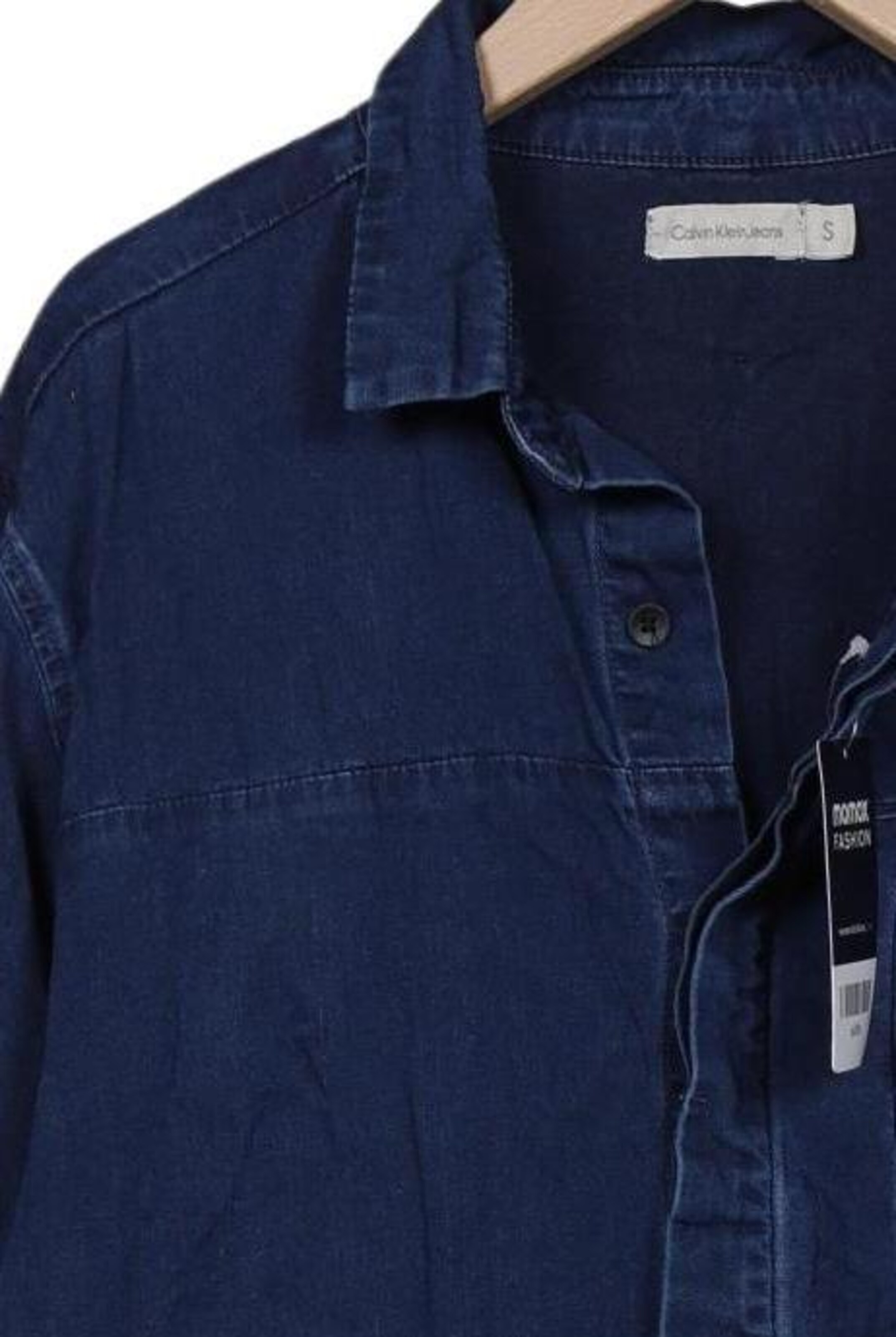 Calvin Klein Jeans Button Up Shirt in S in Blue