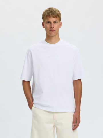 SELECTED Shirt in White: front