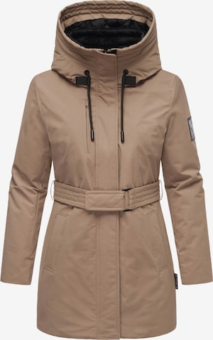 Parka invernale di NAVAHOO in beige: frontale