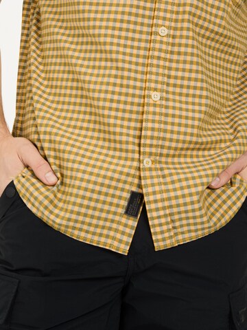 CAMEL ACTIVE Regular fit Button Up Shirt in Orange