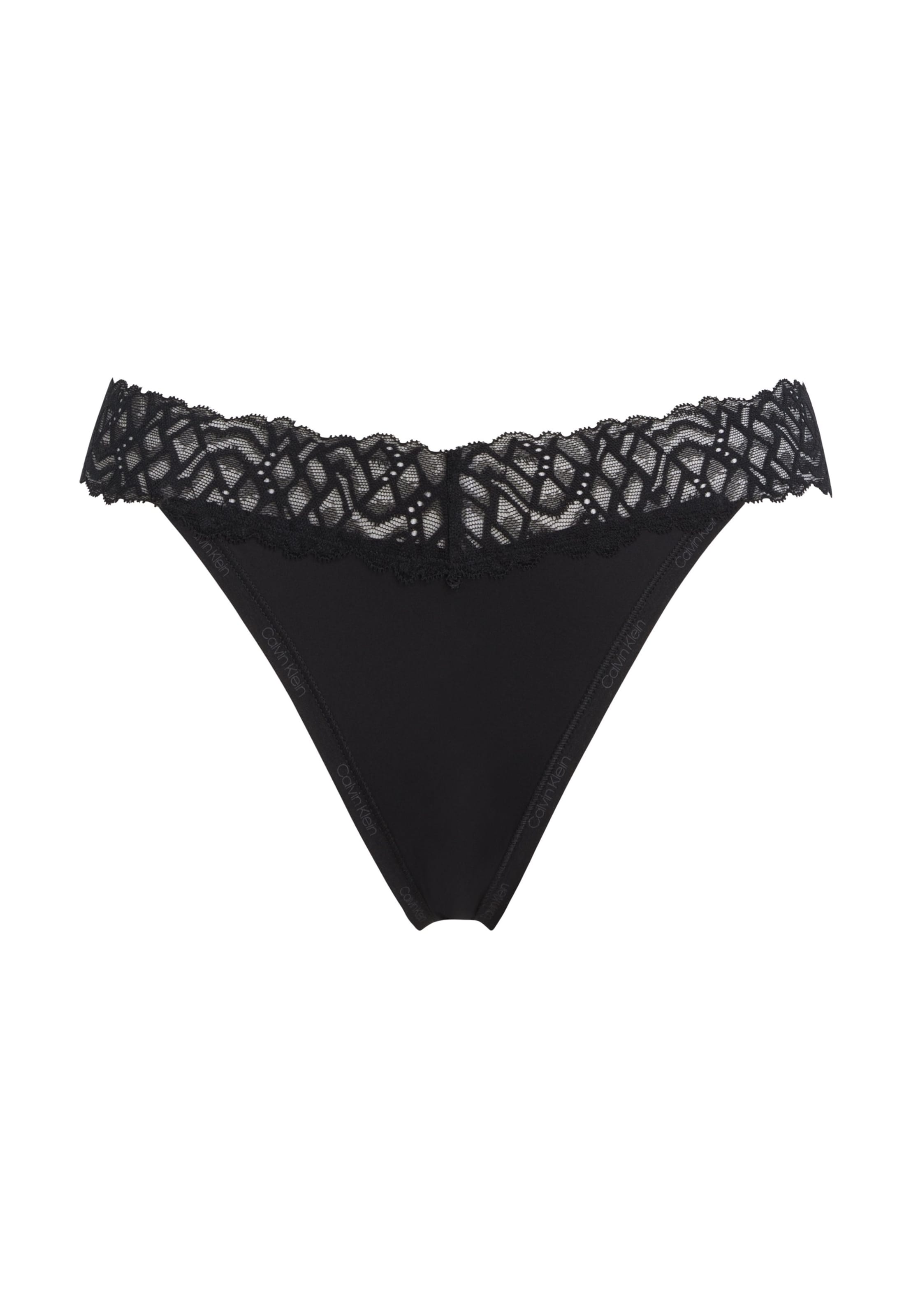 Calvin Klein Underwear Slip in Zwart: voorkant