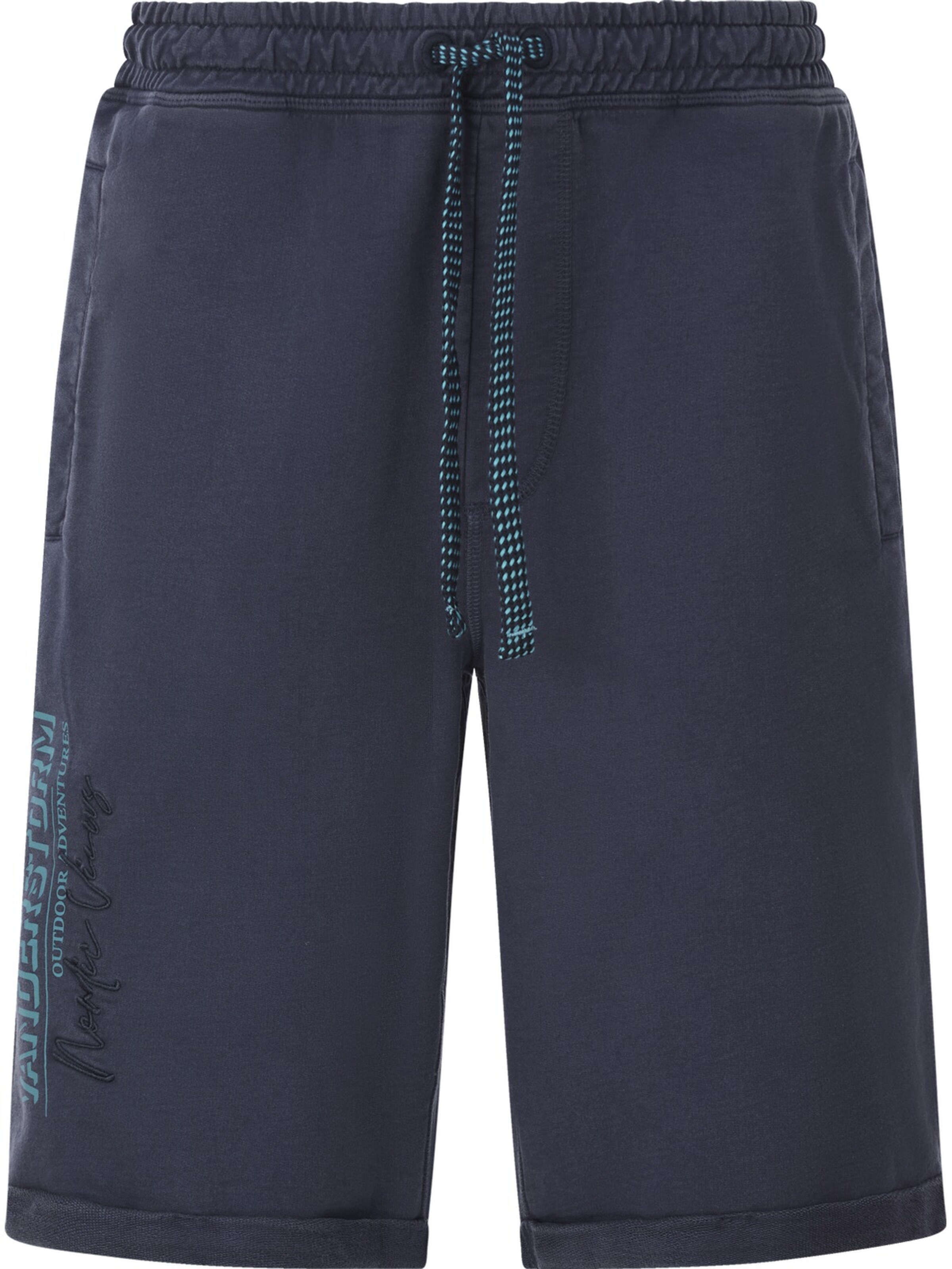 Jan Vanderstorm Loose fit Pants 'Andertan ' in Blue: front