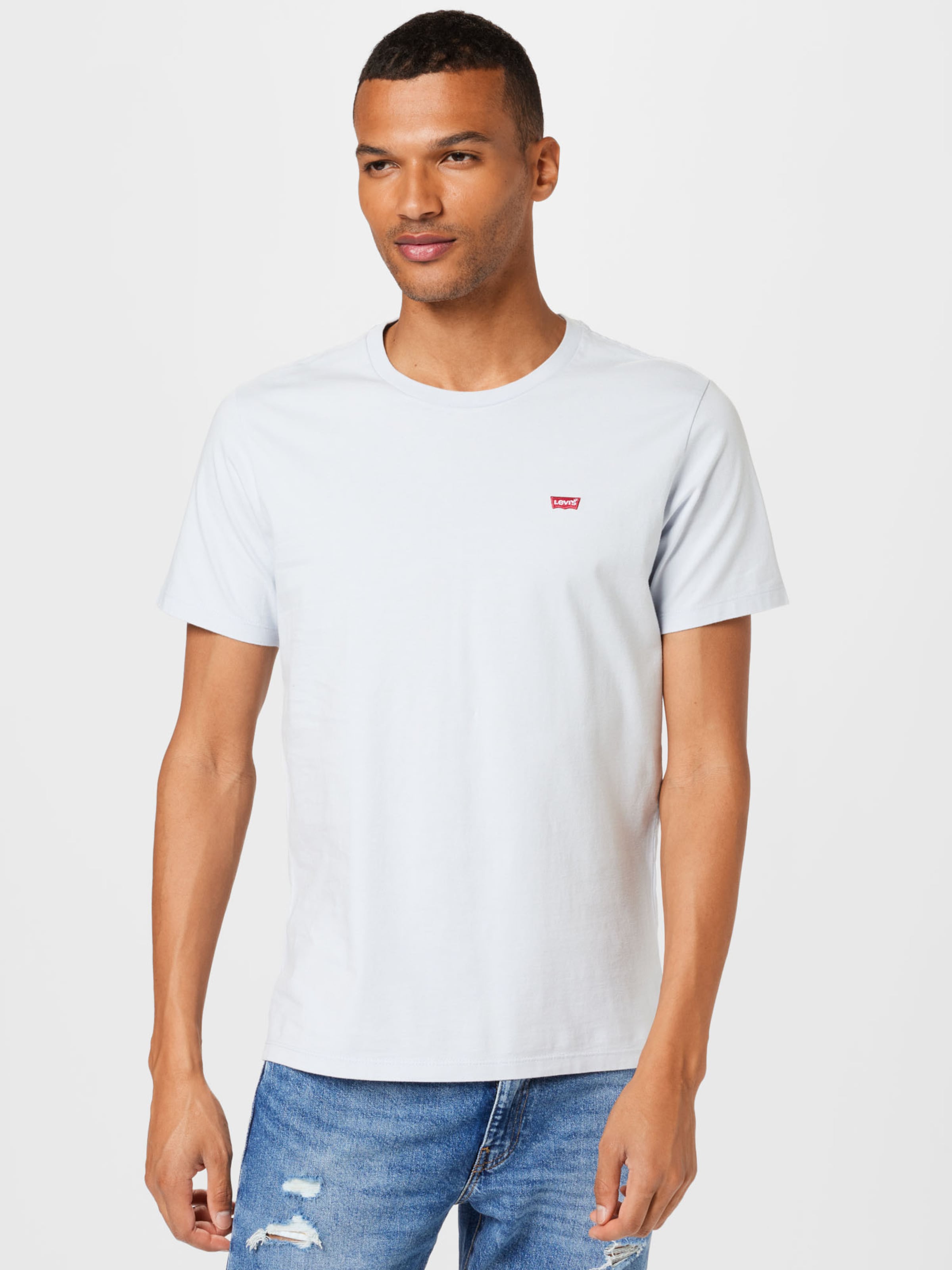 LEVI'S Bluser & t-shirts 'SS ORIGINAL HM NEUTRALS' i Offwhite | ABOUT YOU