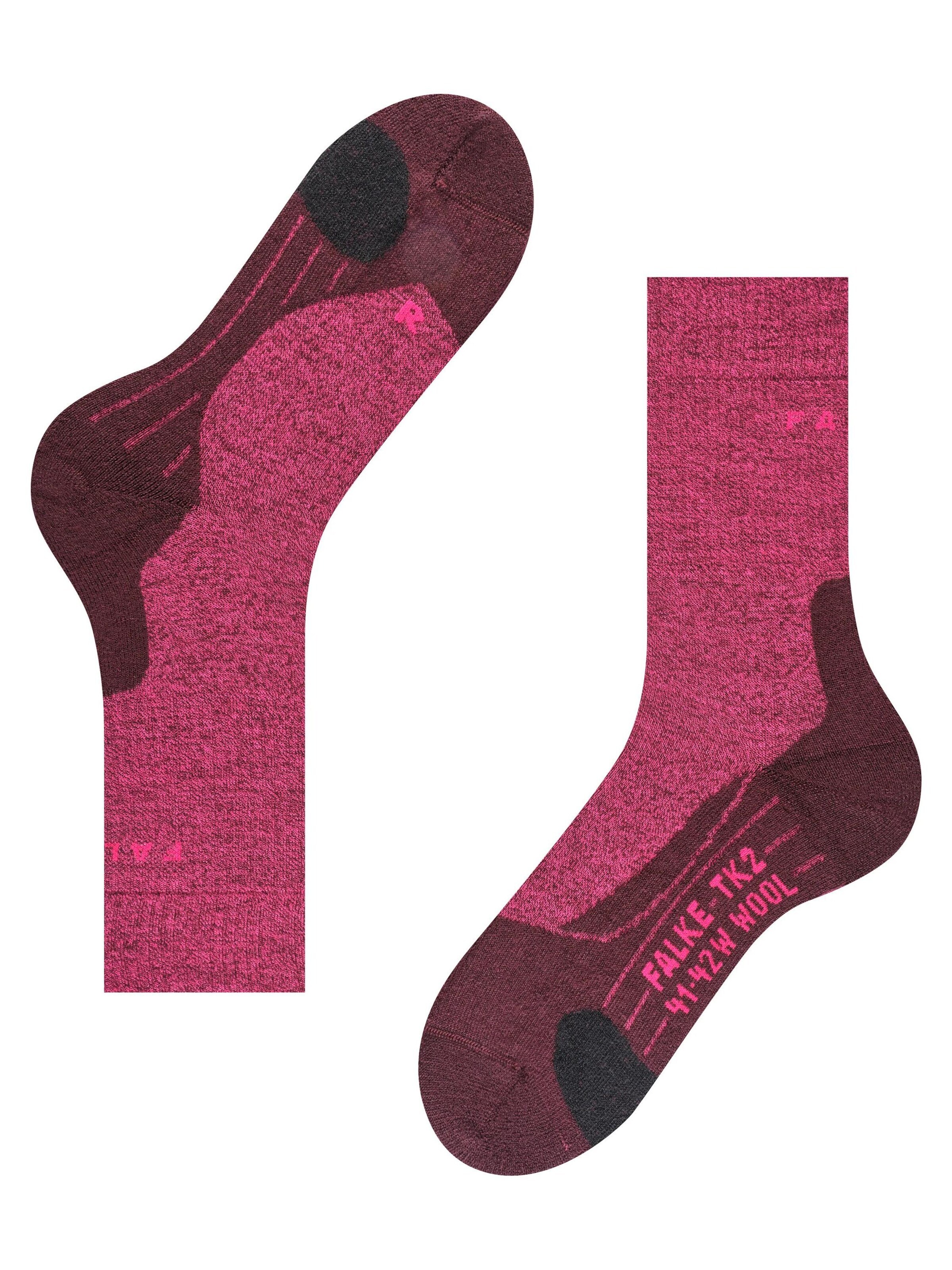 FALKE Sportsocken 'TK2 Explore Wool'‌‌ in Rot