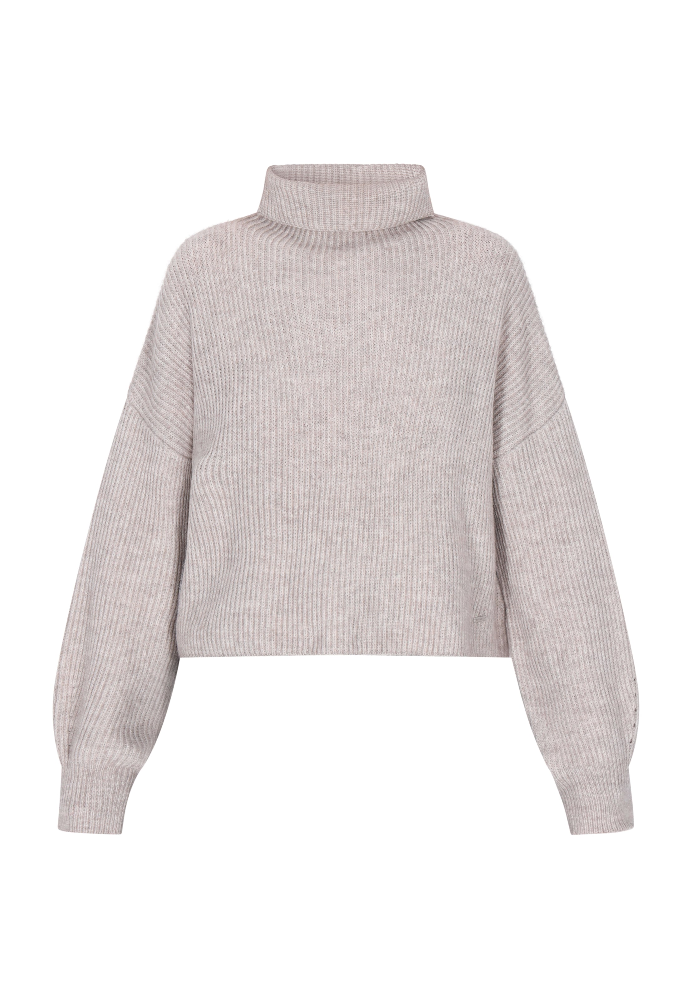 DreiMaster Klassik Pullover in Grau: Vorderseite