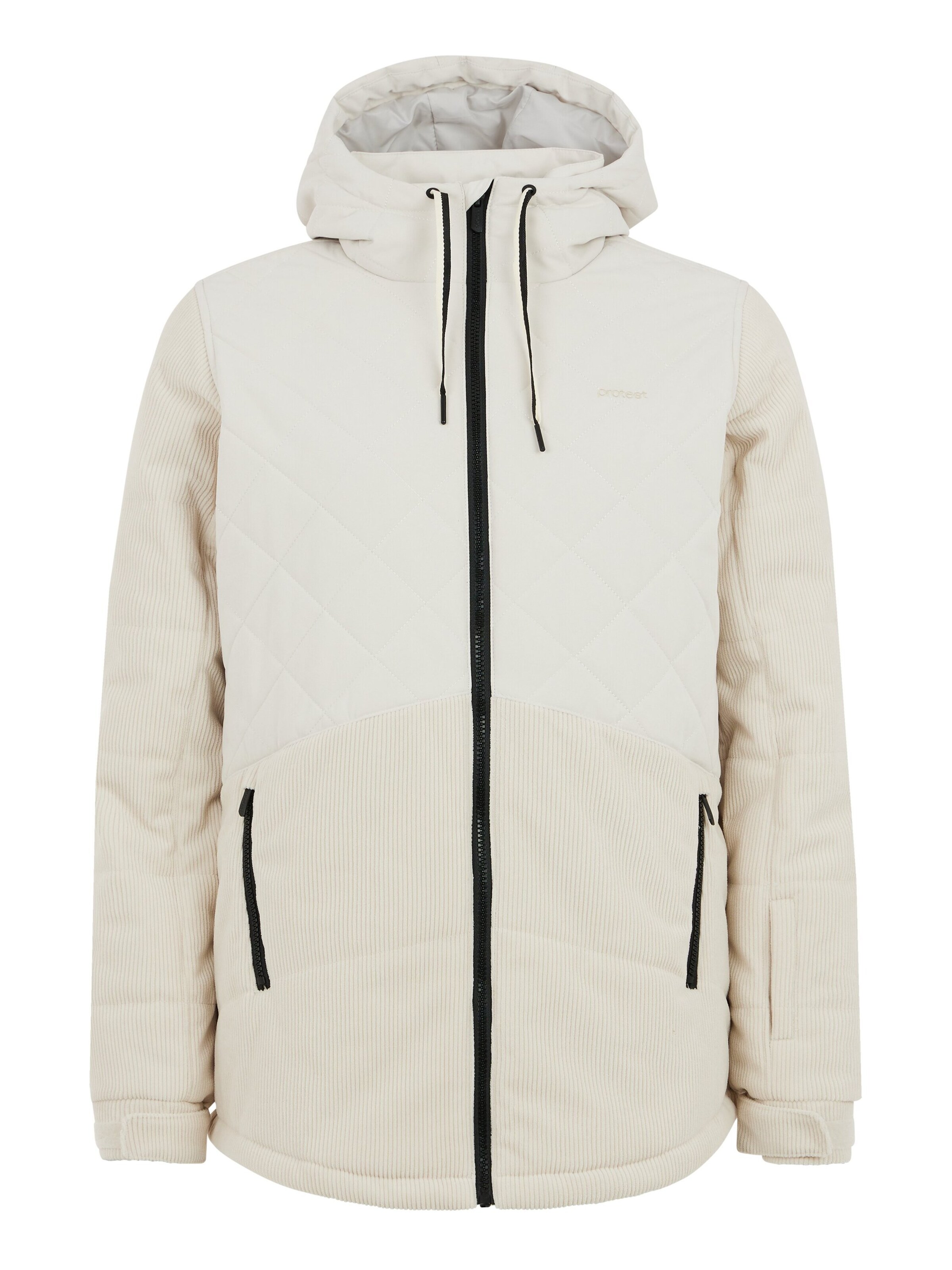 PROTEST Sportjacke 'PRTLUPINE' in Weiß: Vorderseite