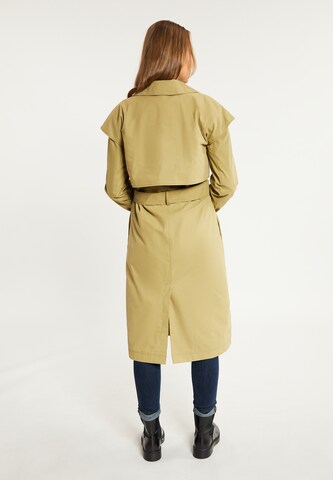 Manteau mi-saison DreiMaster Vintage en vert