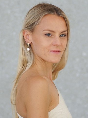 La Moda Me Earrings 'Greece' in Gold