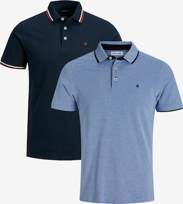 JACK & JONES Shirt 'Paulos - Slim Fit' in Blue: front