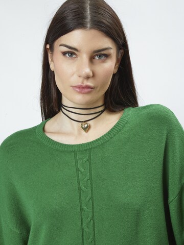 Influencer Pulover | zelena barva