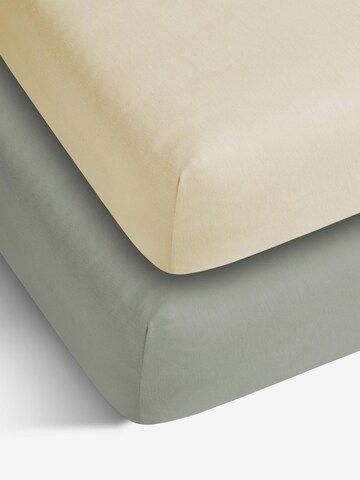 Aspero Bed Sheet in Yellow: front