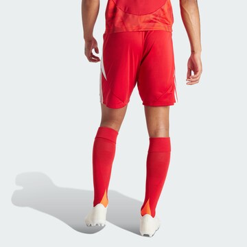 ADIDAS PERFORMANCE Regular Workout Pants 'Tiro 24' in Red