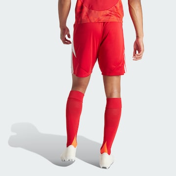 Regular Pantalon de sport 'Tiro 24' ADIDAS PERFORMANCE en rouge