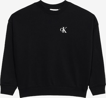 Calvin Klein Jeans Collegepaita 'BRIDGE' värissä musta: etupuoli