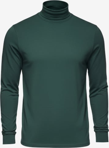 Ombre Shirt in Groen: voorkant