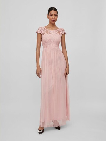 VILA Evening Dress in Pink: front