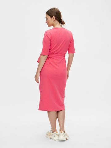 MAMALICIOUS Платье 'Jada' в Ярко-розовый
