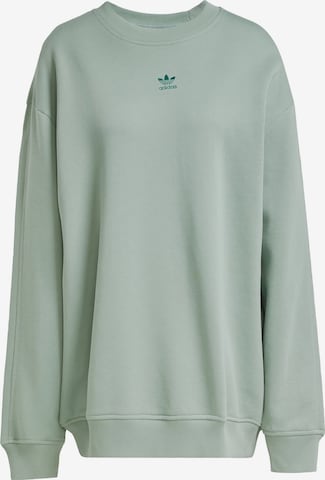 Felpa di ADIDAS ORIGINALS in verde: frontale