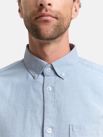 TOM TAILOR Regular fit Overhemd in Blauw