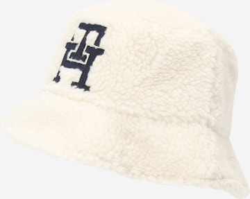 TOMMY HILFIGER Hat in White: front