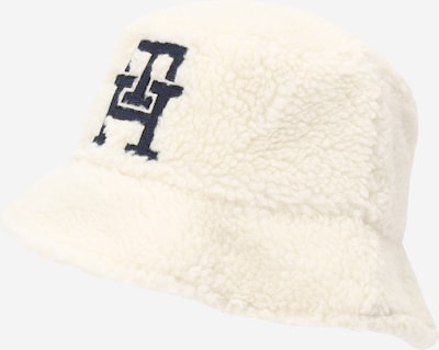 TOMMY HILFIGER Hat in marine blue / natural white, Item view