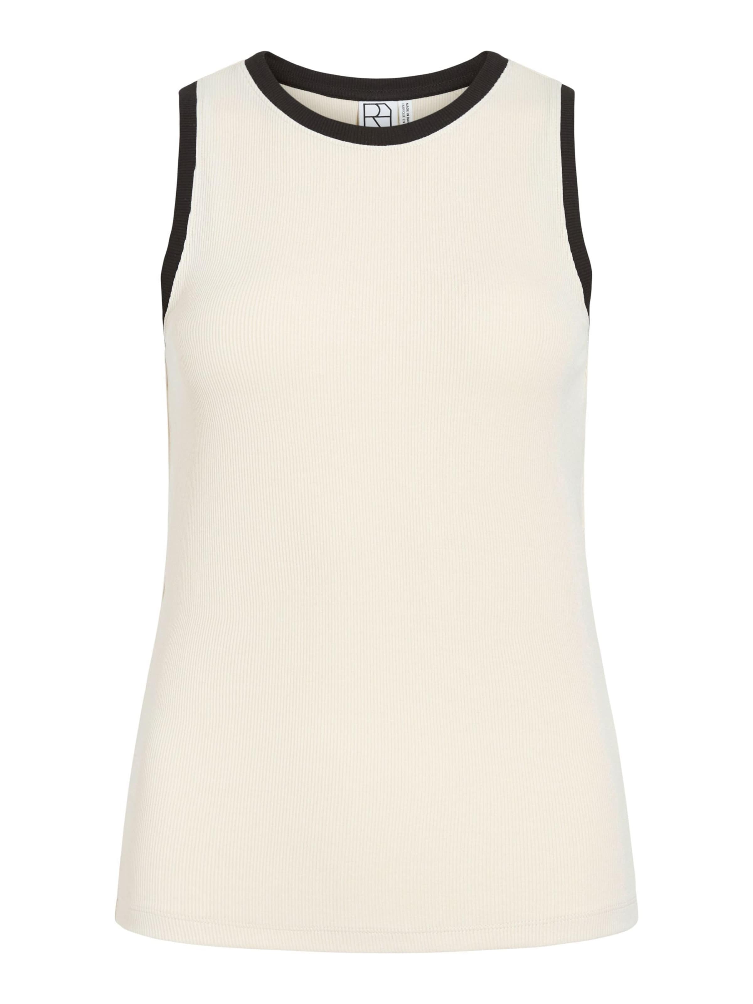 ROUGE EDIT Top in Beige: voorkant