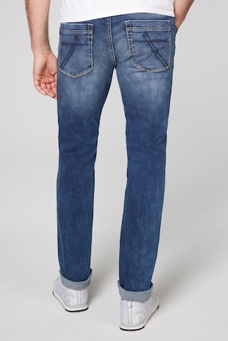 CAMP DAVID regular Jeans i blå