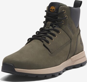 TIMBERLAND Lace-Up Boots 'Killington' in Green: front