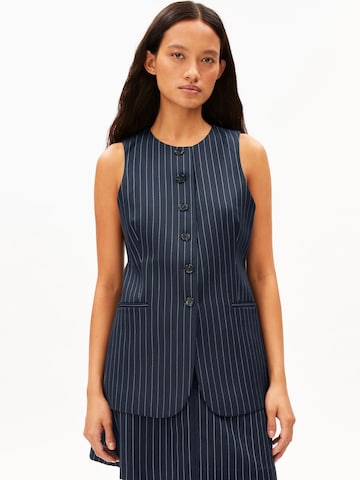 ARMEDANGELS Vest in Blue: front