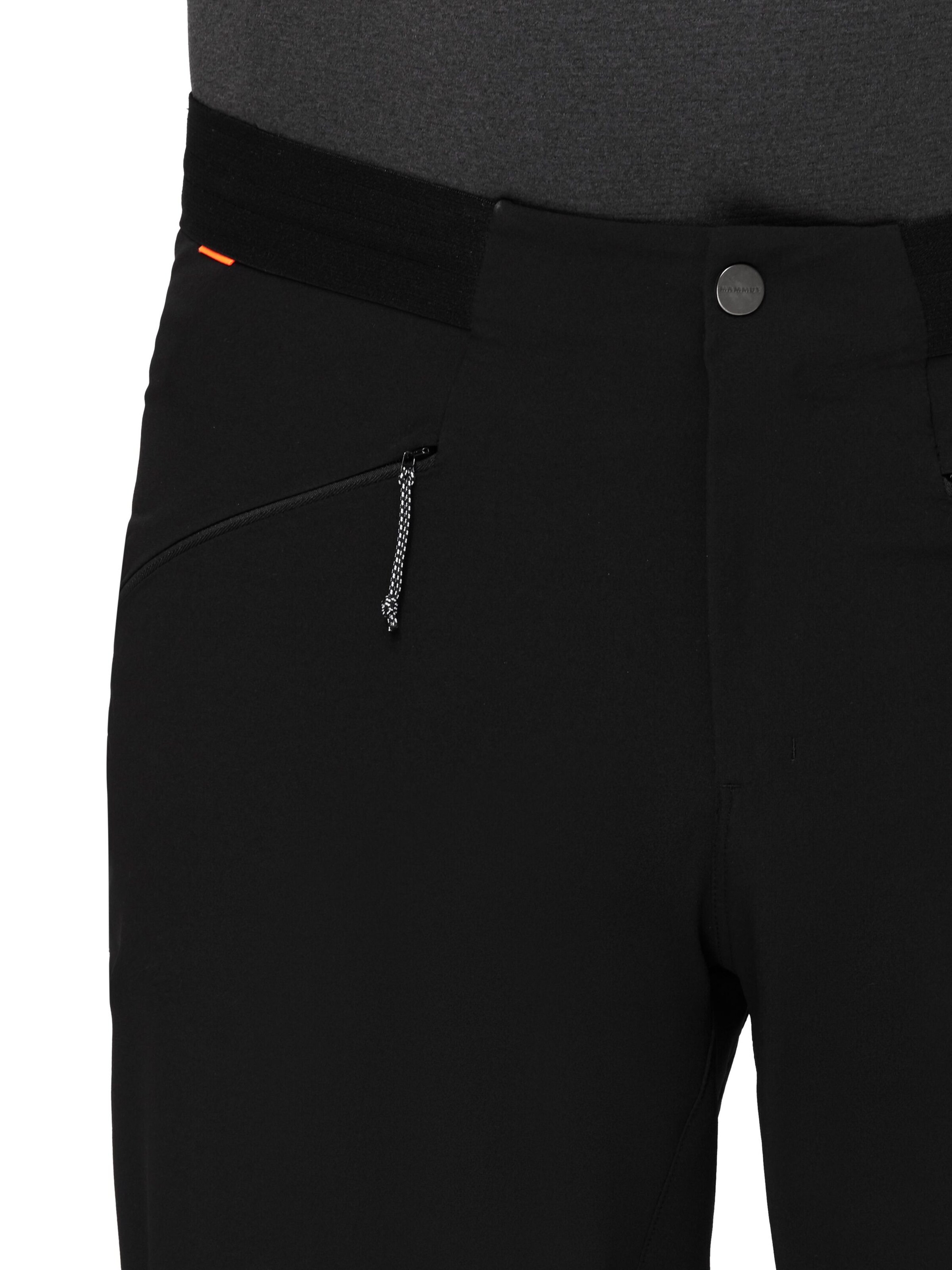 MAMMUT Regular Outdoor Pants 'Aenergy' in Black