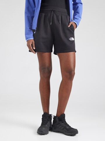 Loosefit Pantaloni 'ESSENTIAL' di THE NORTH FACE in nero: frontale
