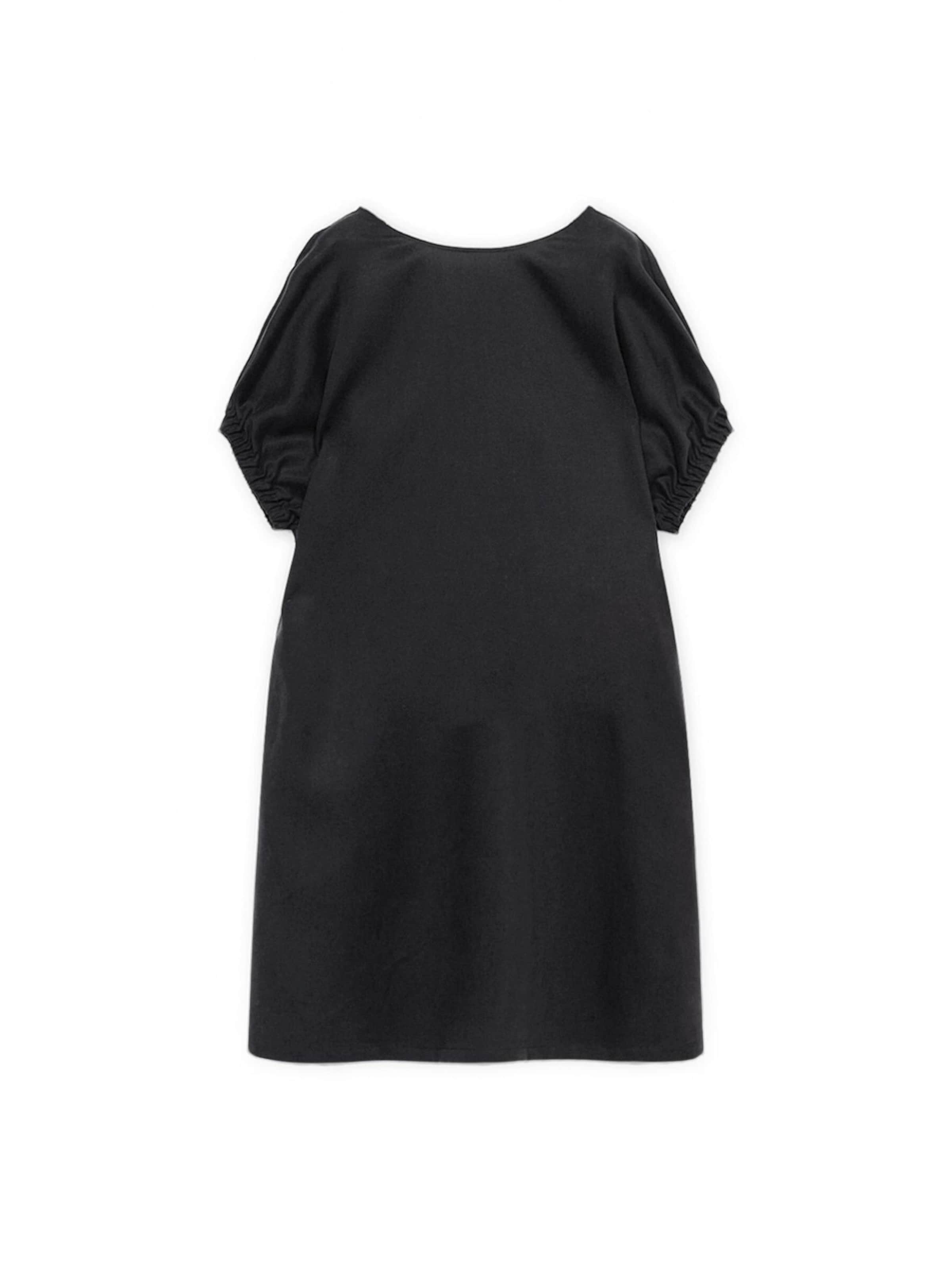 Trussardi - Vestido en negro: frente