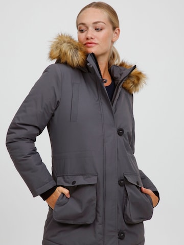 Oxmo Winter parka 'Acta_OXMO' in Grey: front