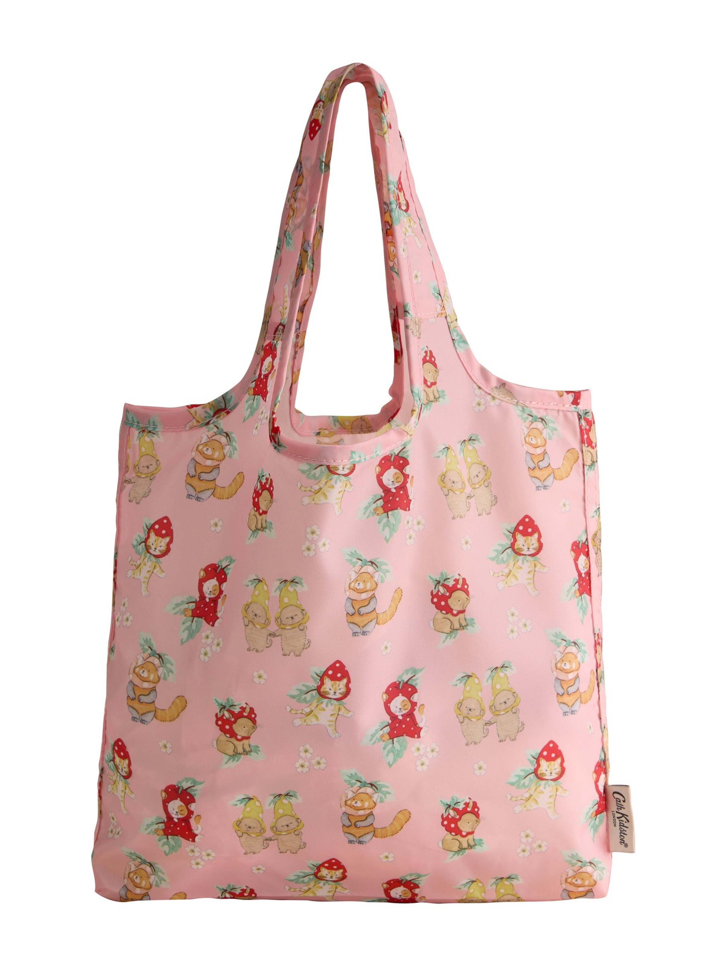 Cath Kidston Μεγάλη τσάντα σε ροζ: μπροστά